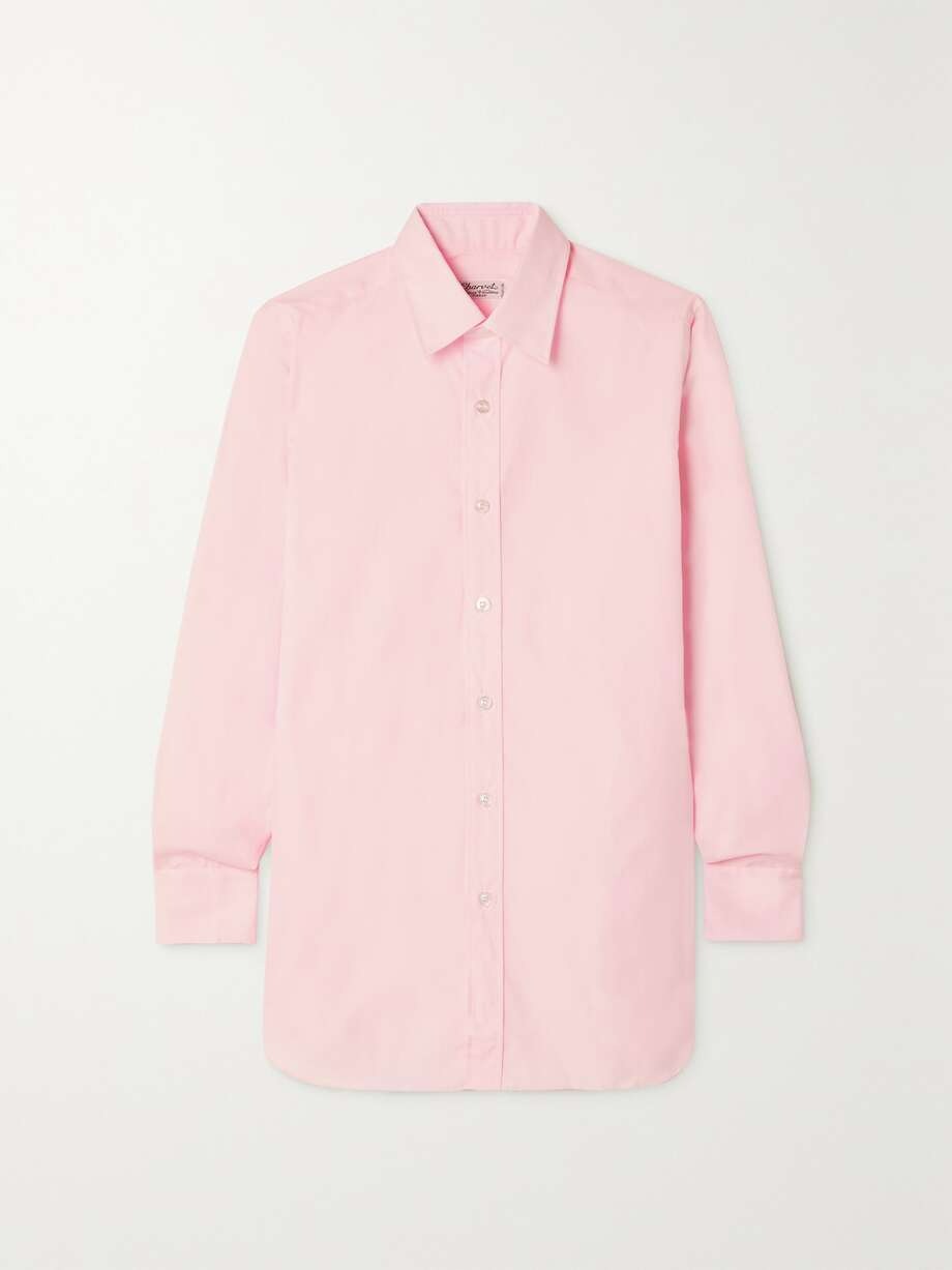 Charvet Cotton-Poplin Shirt - Pink