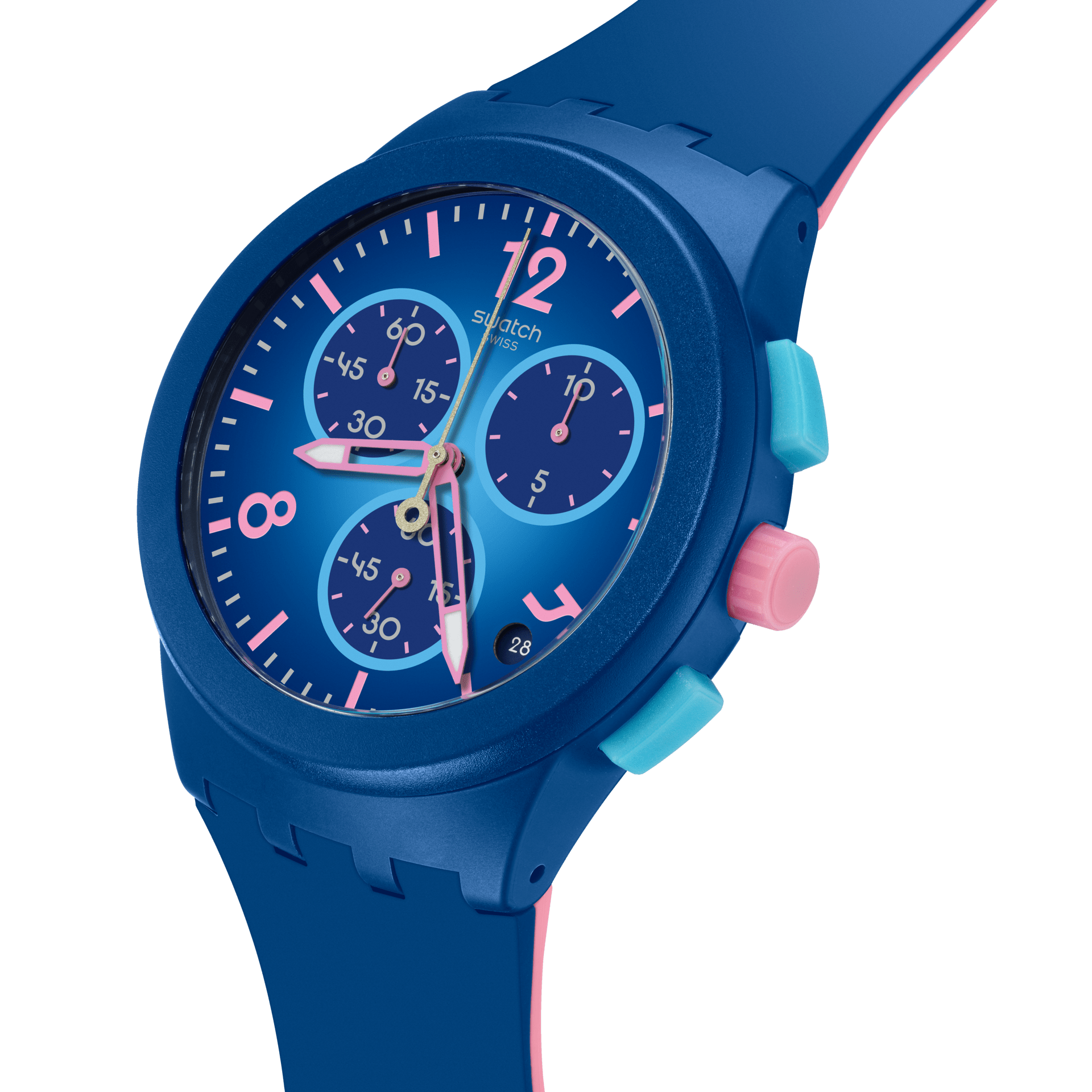 Swatch OLYMPIC GAMES PARIS 2024 COLLECTION BLUE HEELFLIP-2