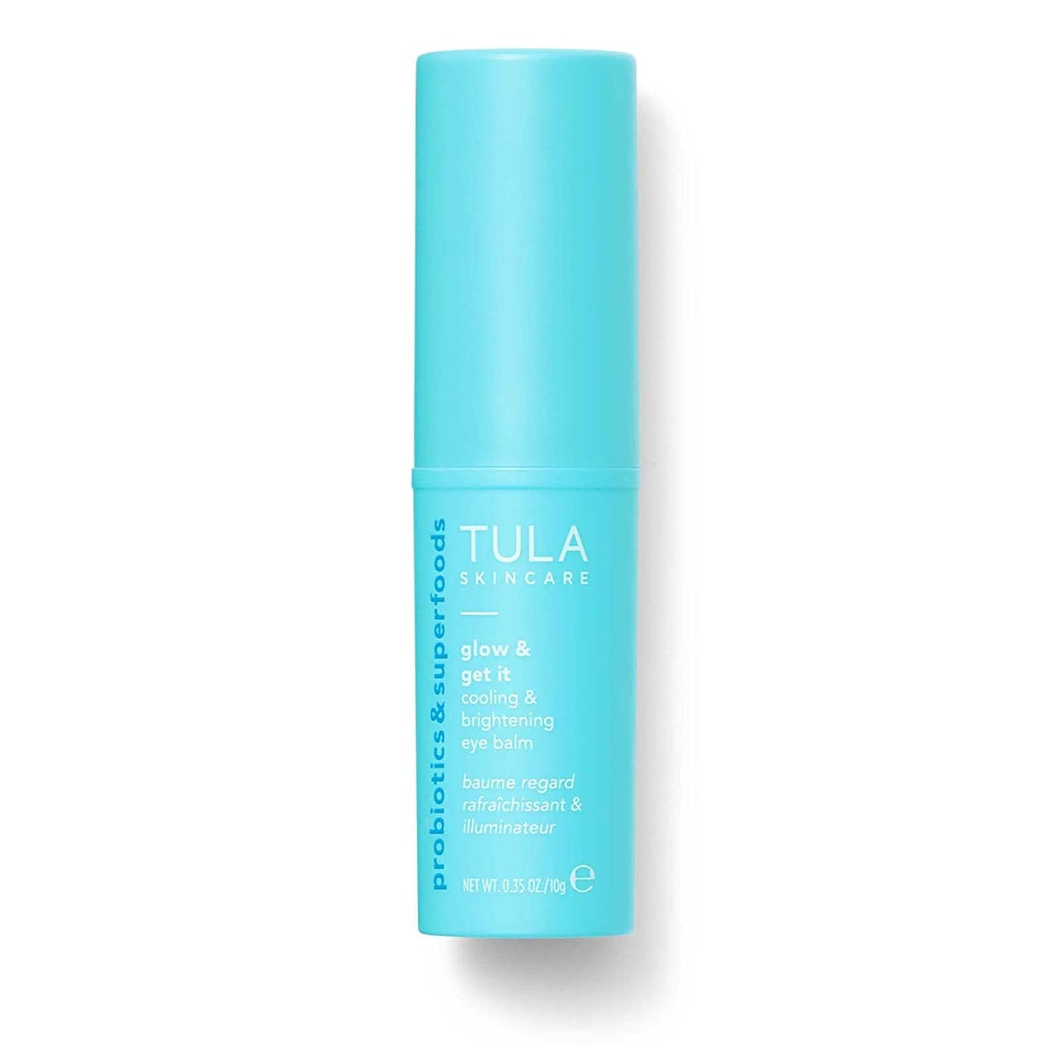 Tula Skin Care Glow & Get It Cooling & Brightening Eye Balm  - 0.35 Oz-0