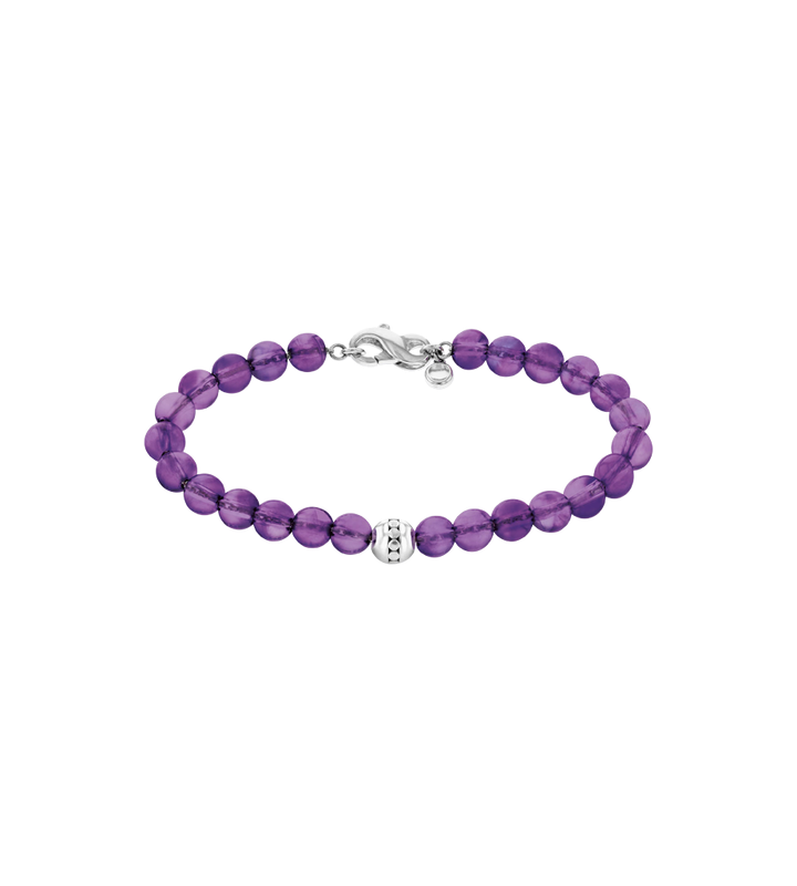 Movado Women's Beaded Bracelet - Purple-0