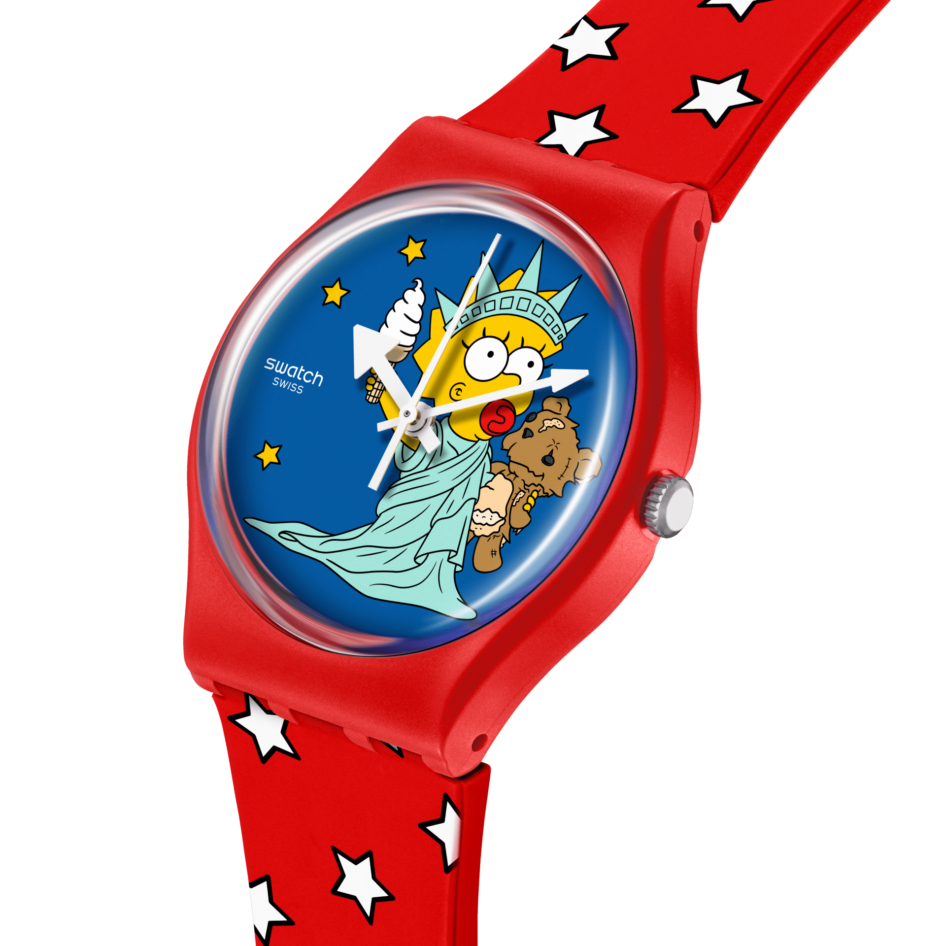Swatch THE SIMPSONS COLLECTION LITTLE LADY LIBERTY-1
