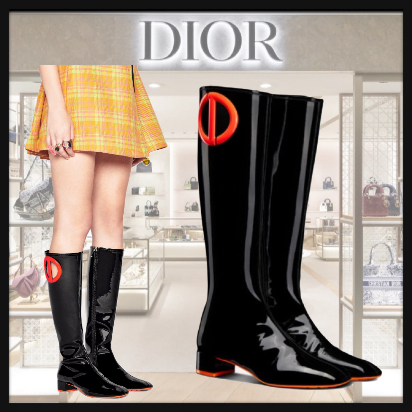 Dior Idole Boots