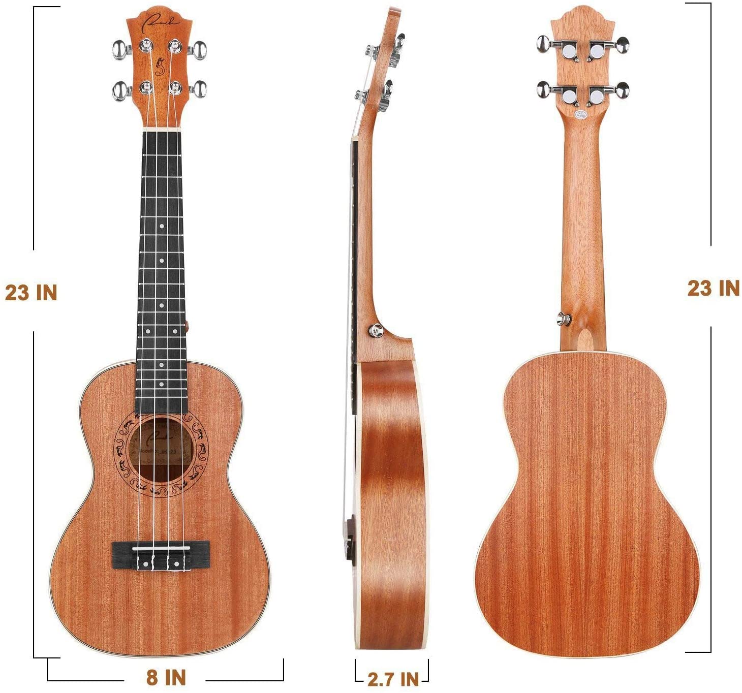 Concert Ukulele Ranch 23 inch