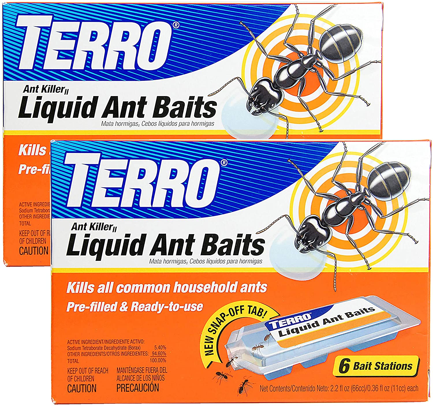 TERRO T300B Liquid Ant Bait Ant Killer - 12 adet