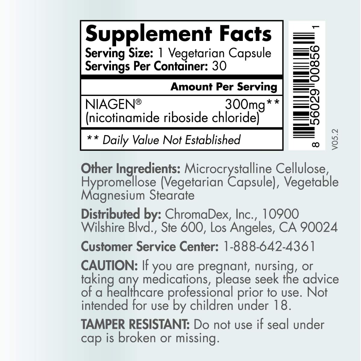 TRU NIAGEN Nicotinamide Riboside NAD Booster