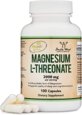Magnesium L Threonate Capsules 2000mg - 100 Tablet
