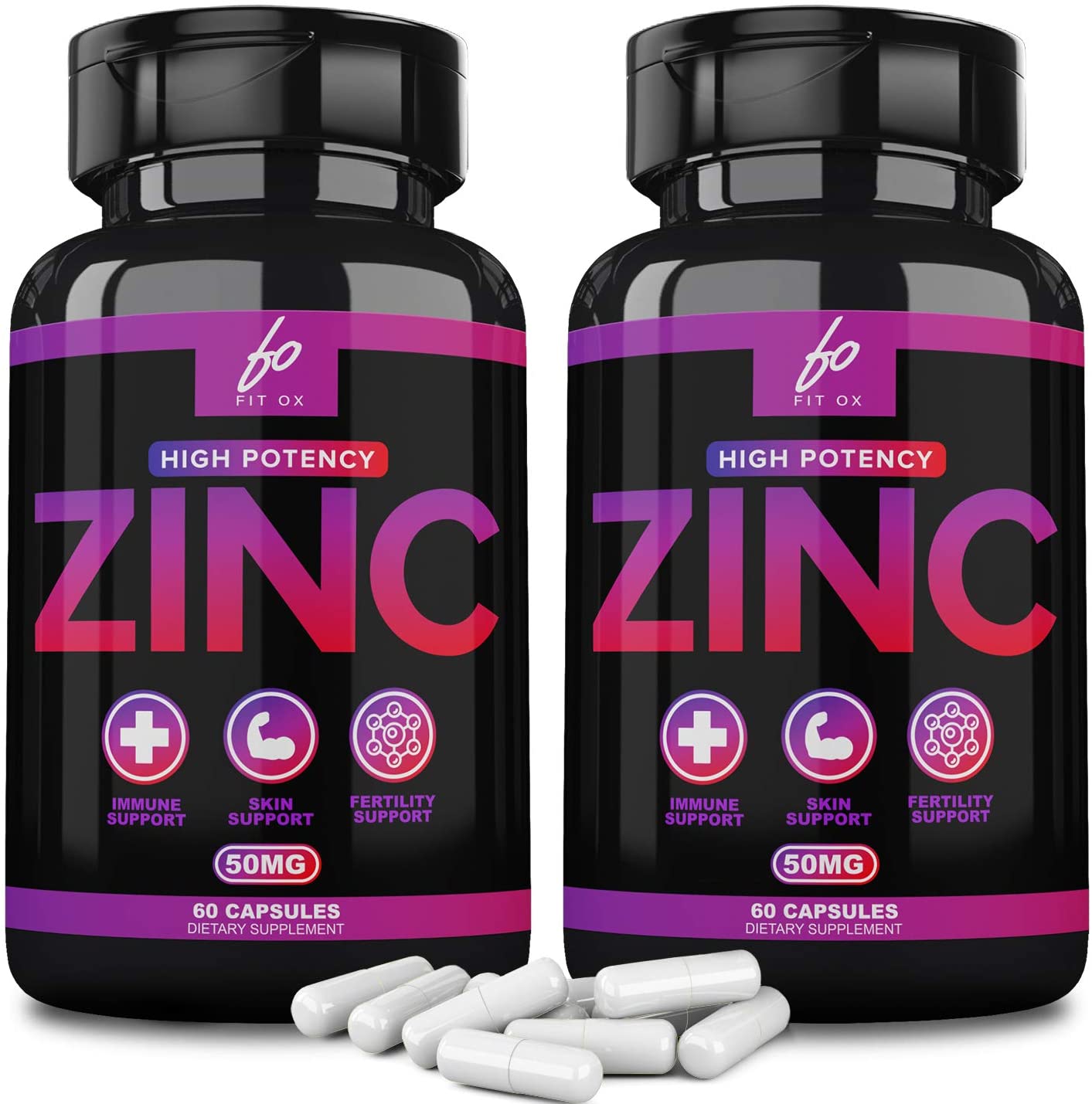 Zinc 50mg Picolinate for Immune Support Booster