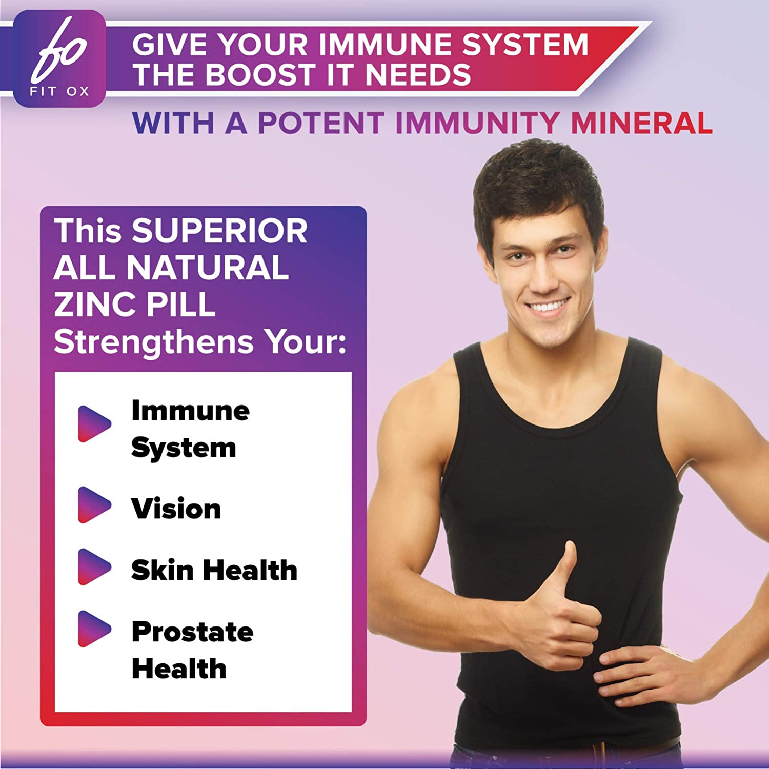 Zinc 50mg Picolinate for Immune Support Booster