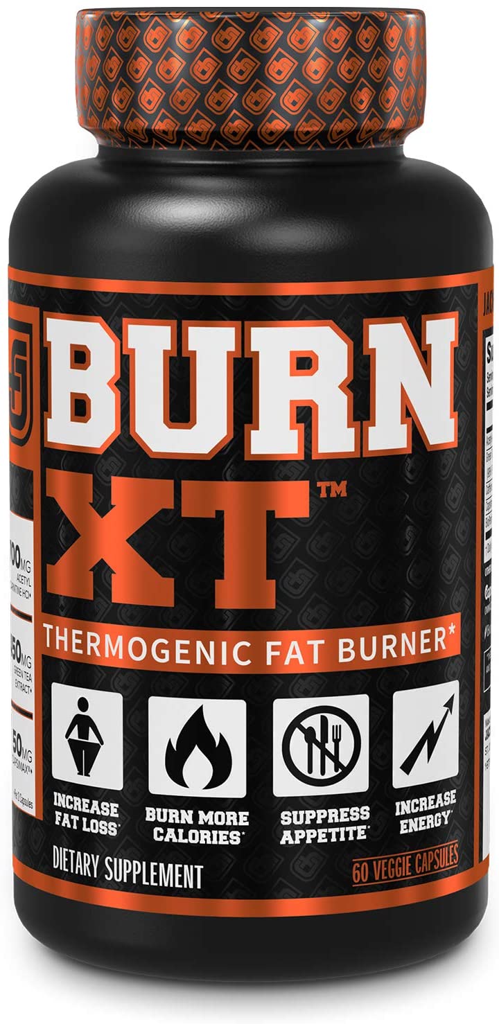 Burn-XT Thermogenic Fat Burner - Weight Loss Supplement, Appetite Suppressant, Energy Booster - Premium Fat Burning Acetyl L-Car