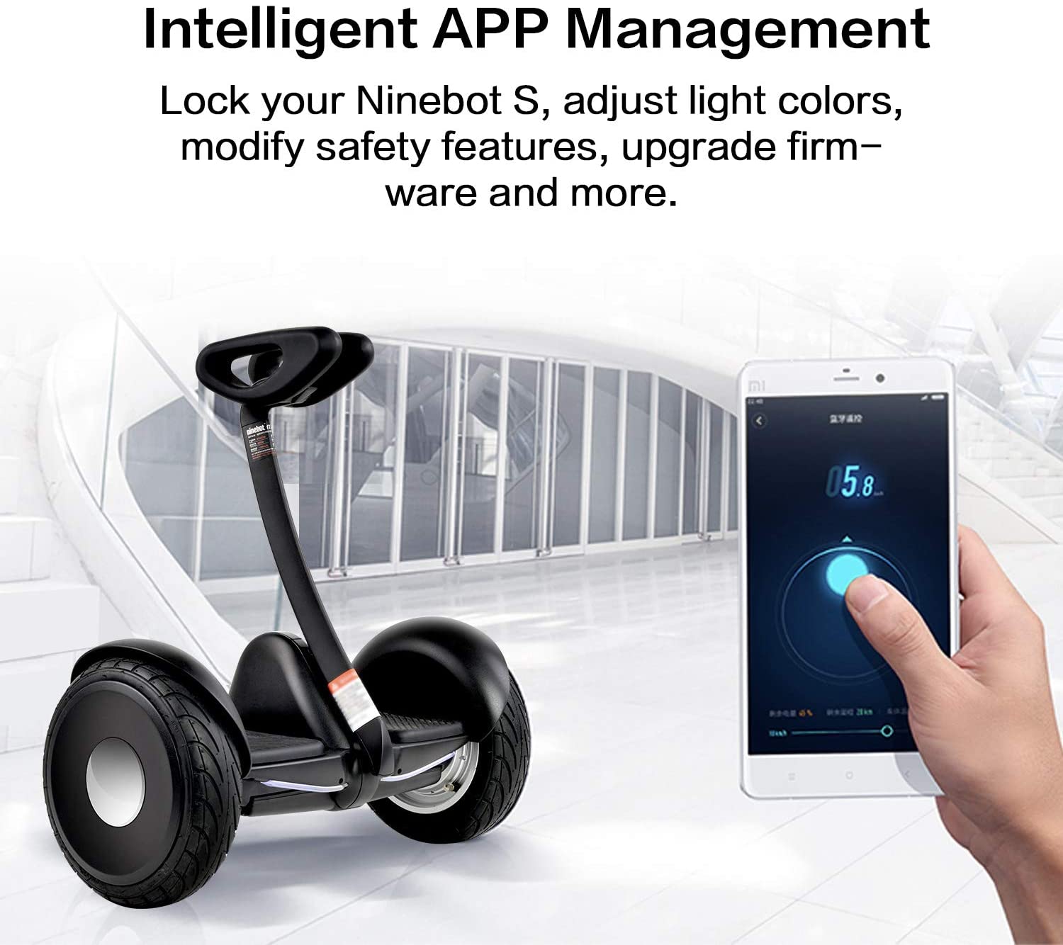 Segway Ninebot S Smart Self-Balancing Electric Transporter