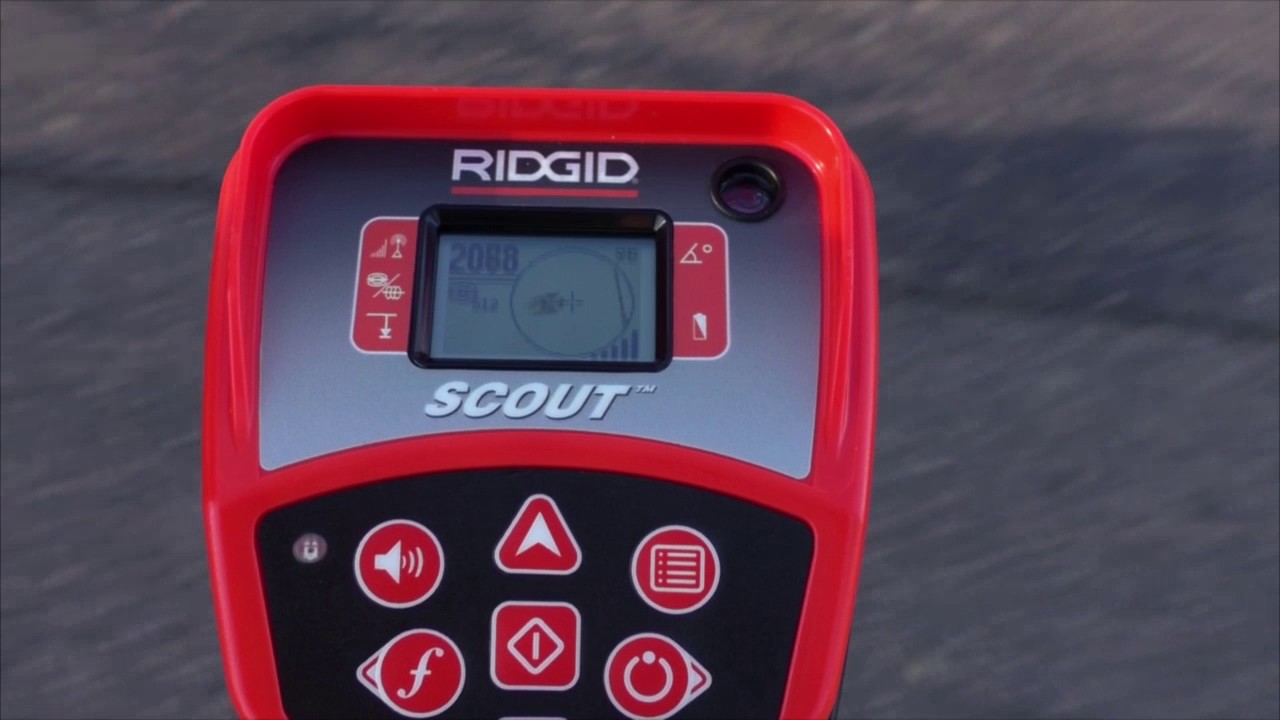 Ridgid NaviTrack Scout Locator, Sonde/Line