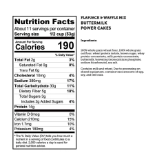 Kodiak Cakes Protein Pancake Power Cakes - 6'lı Paket