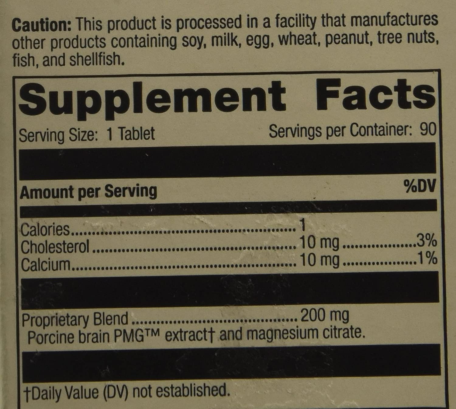 Standard Process Neurotrophin PMG - 90 Tablet