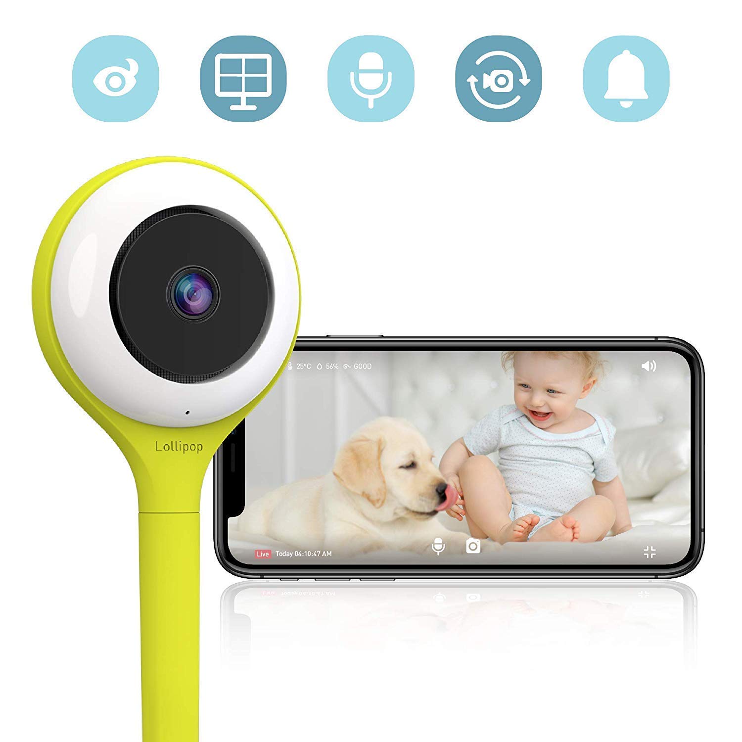 Lollipop Baby Camera - Pistaccio