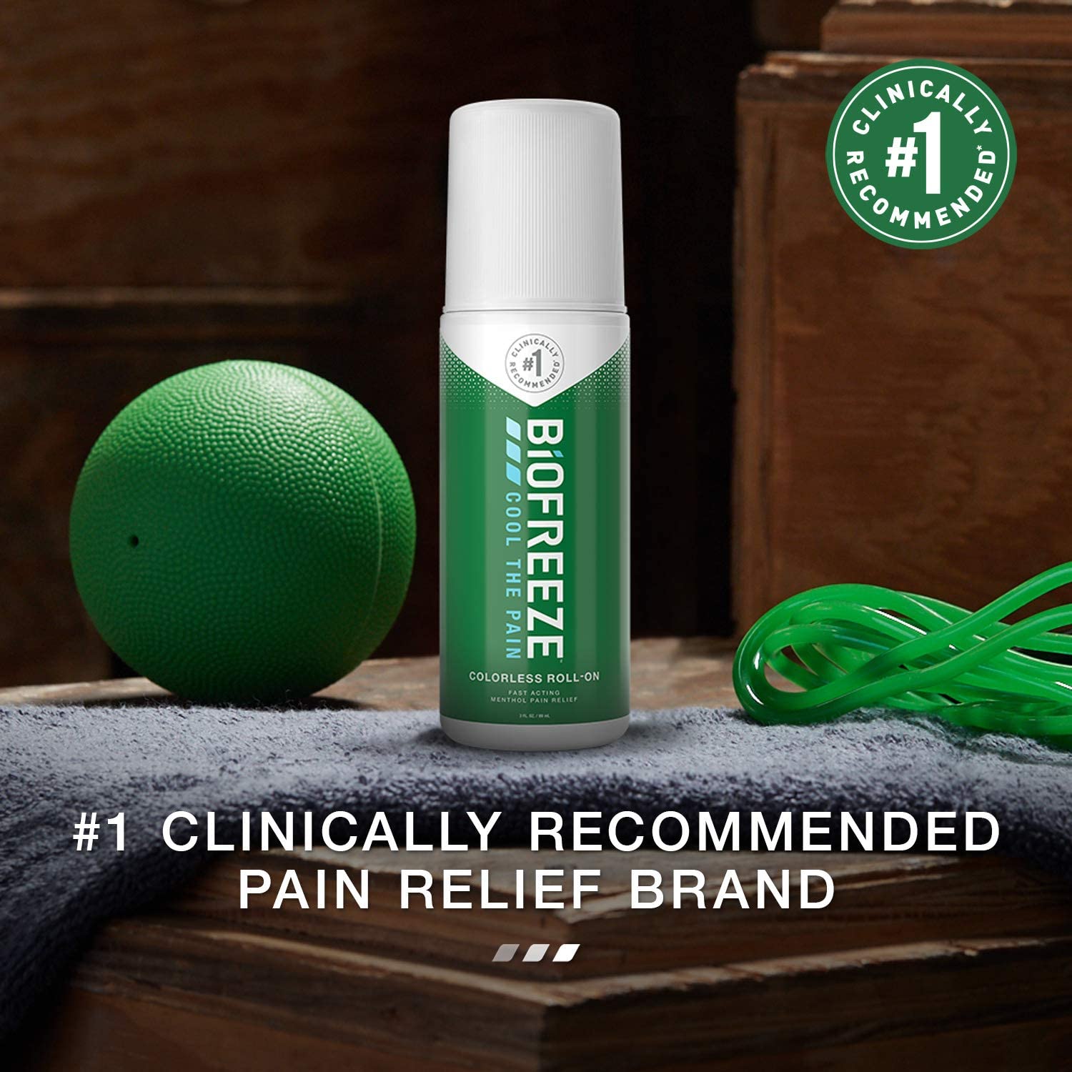 Biofreeze Pain Relief Roll-On - 3 oz