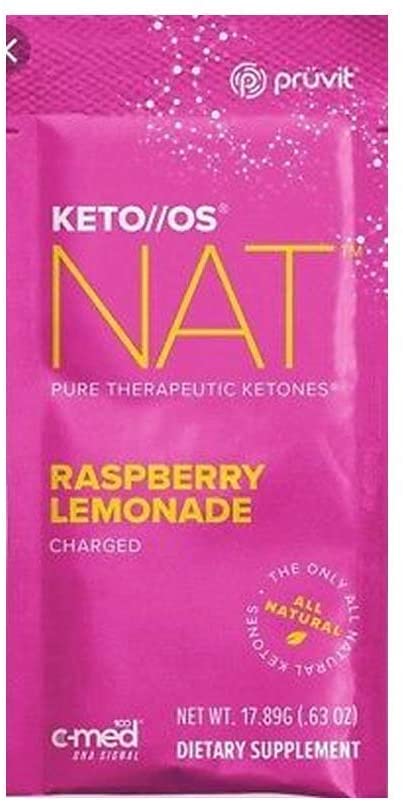 Prüvit Keto//OS NAT Raspberry Lemonade - 20 Paket