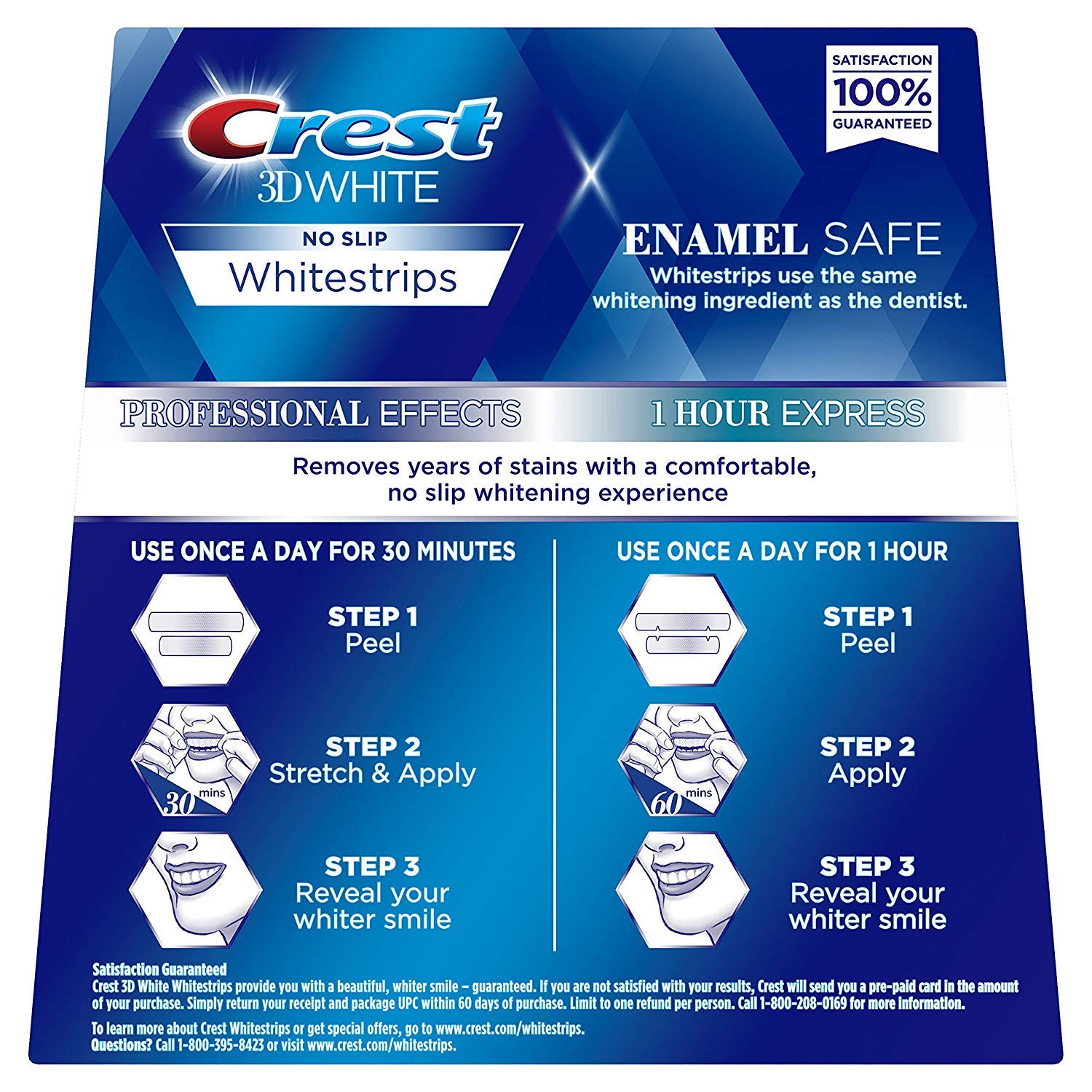 Crest 3D White Professional Effects Whitestrips 20 Treatments