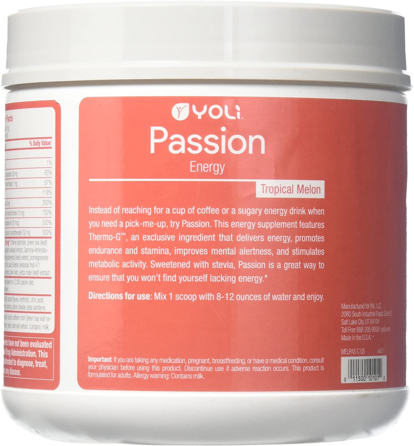 Yoli Passion Energy Drink