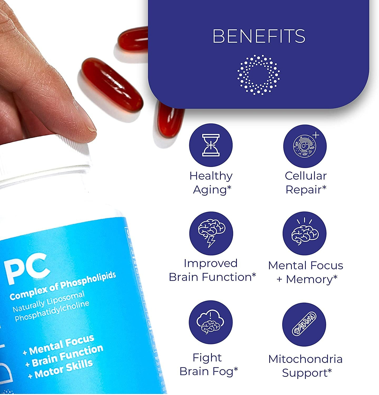 BodyBio Complex of Phospholipids - 100 Tablet