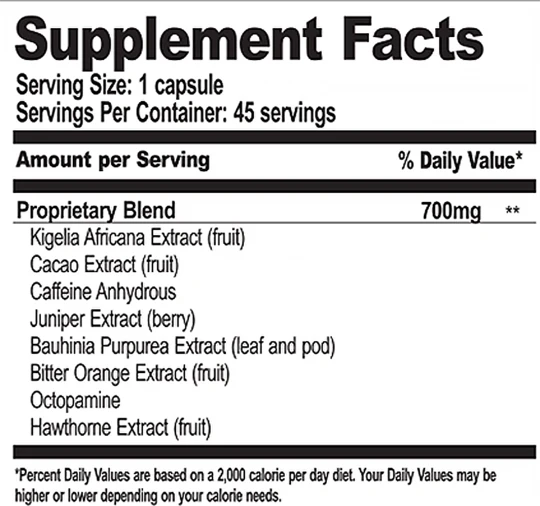 Imperial Nutrition Thermal Spark - 45 Tablet