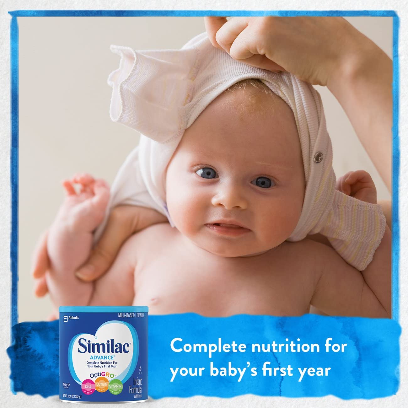 Similac Advance Infant Formula with Iron 0-12 Ay - 12.4 oz (6'lı Paket)