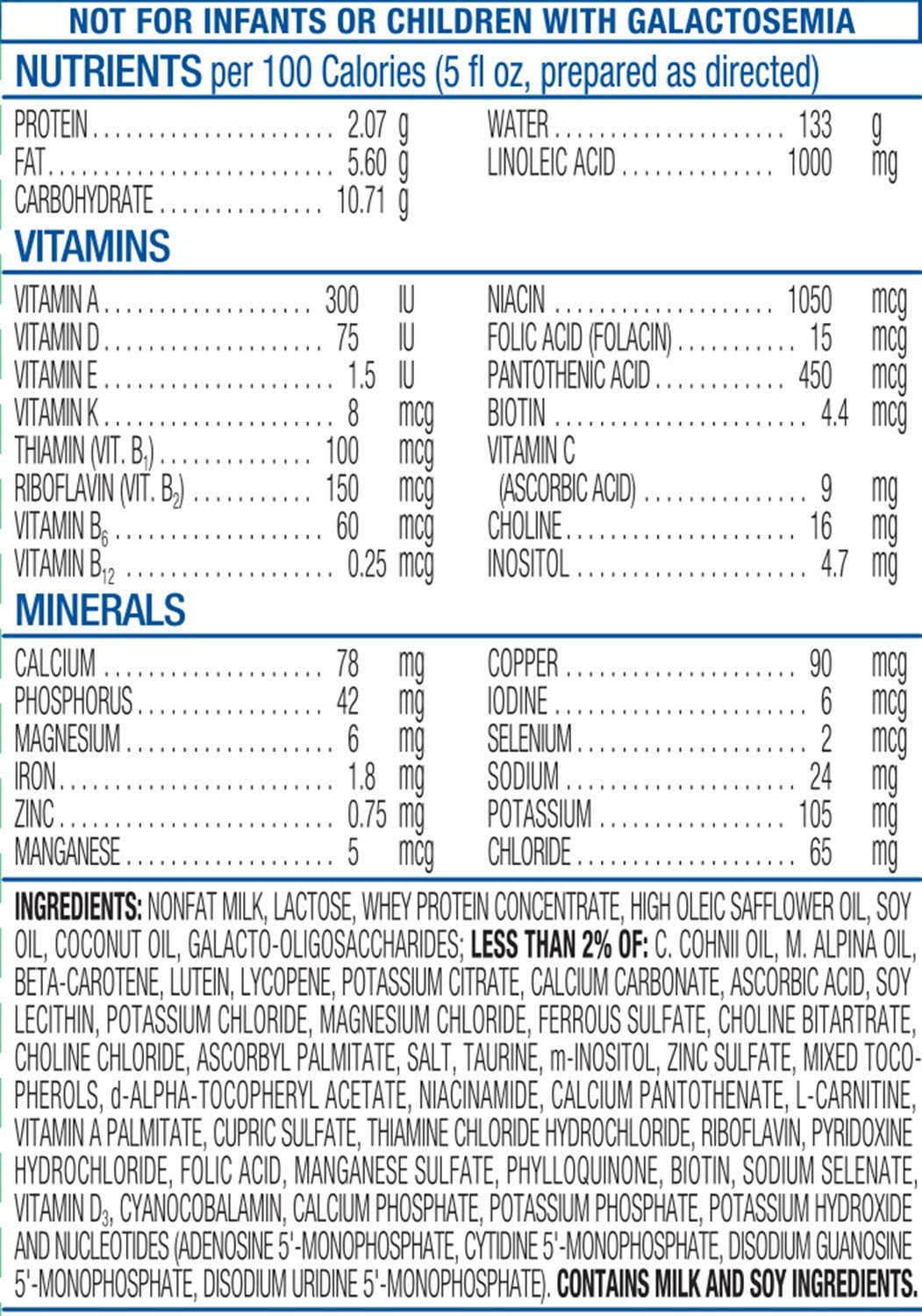 Similac Advance Infant Formula with Iron 0-12 Ay - 12.4 oz (6'lı Paket)