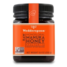 WEDDERSPOON RAW PREMIUM UNPASTEURIZED MANUKA HONEY KFACTOR 16 - 8.8 OZ
