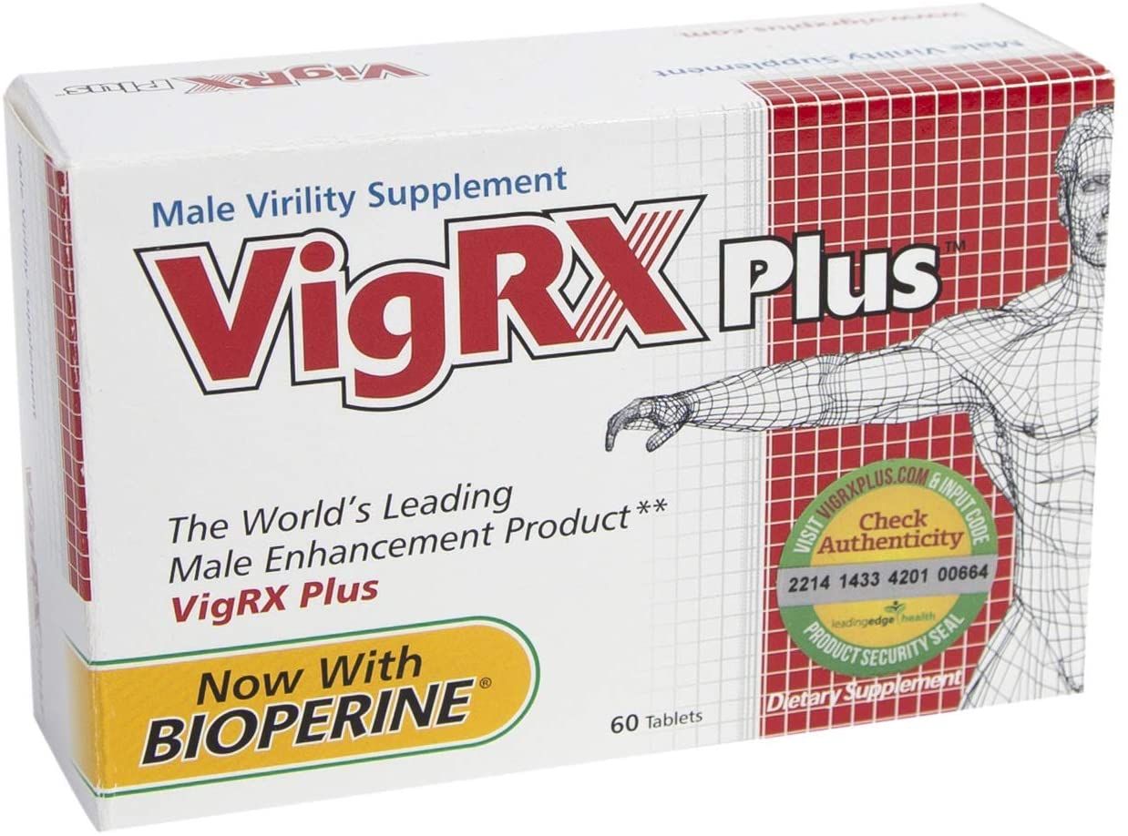 VigRX Plus Male Virility Herbal Dietary Supplement Pill - 60 Tablet