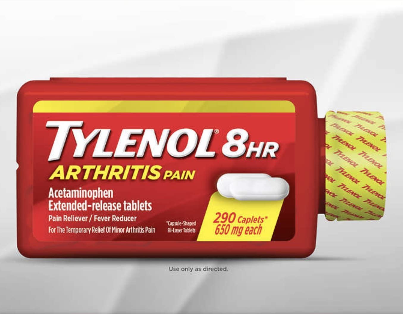 Tylenol Arthritis Pain Acetaminophen - 290 Tablet