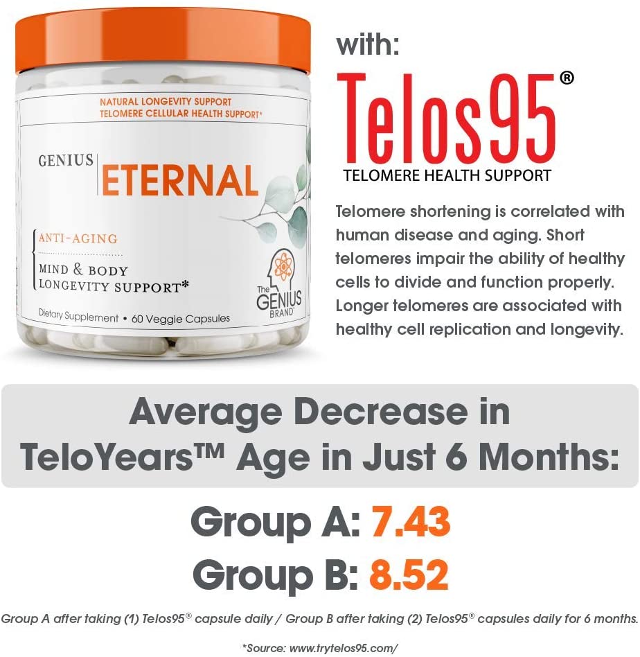 Genius Eternal NAD NMN Supplement - 60 Tablet