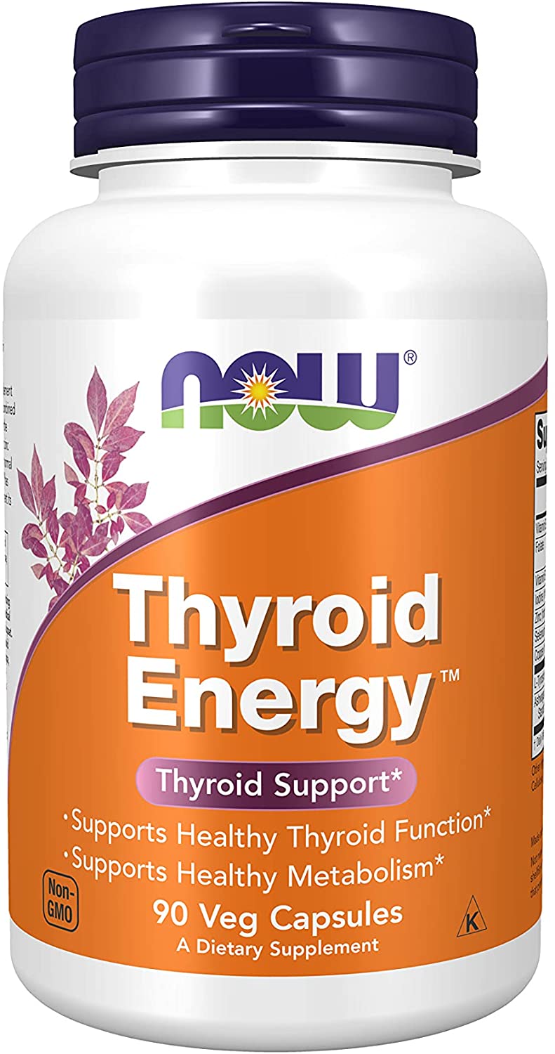 NOW Supplements Thyroid Energy - 90 Tablet