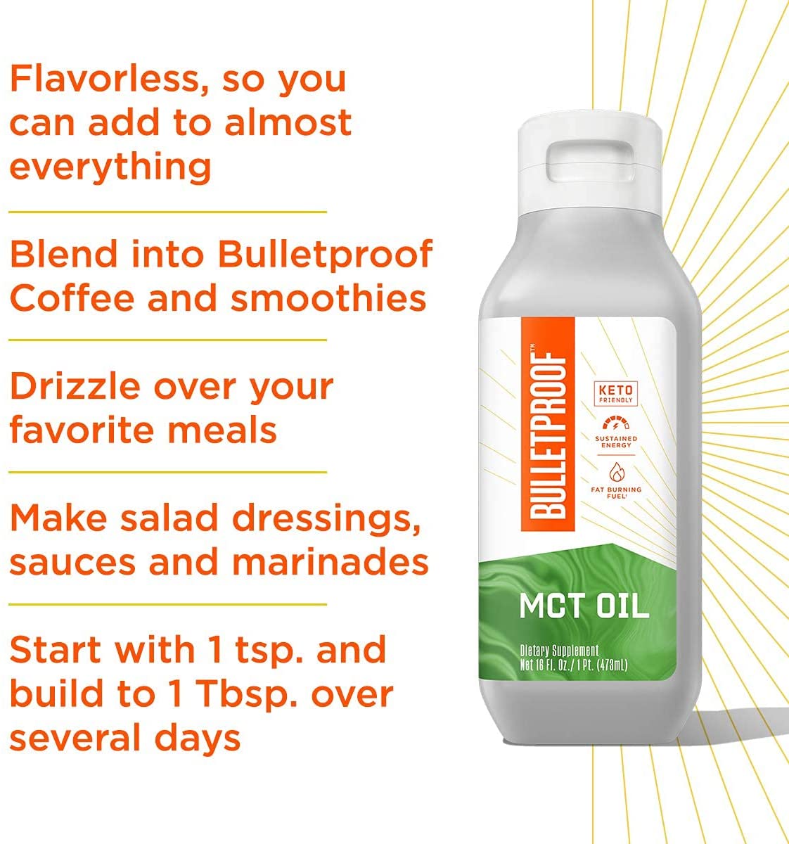 Bulletproof MCT Oil - 473 ml