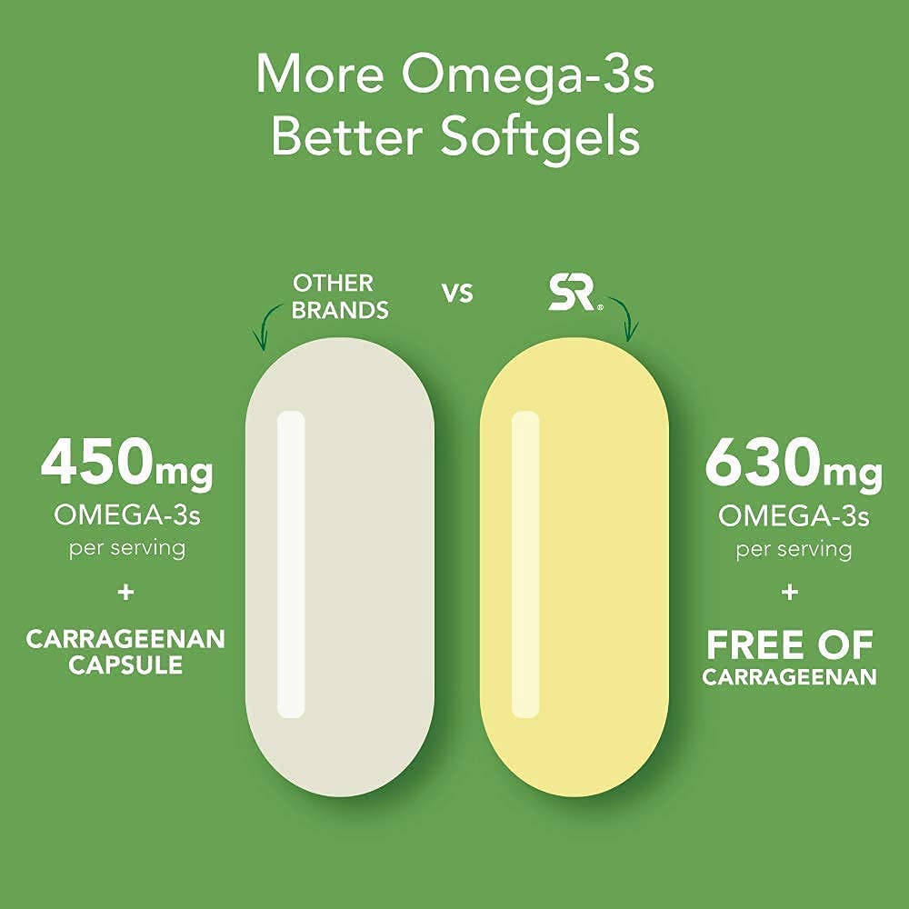 Sports Research Vegan Omega-3 Tablet - 60 Tablet