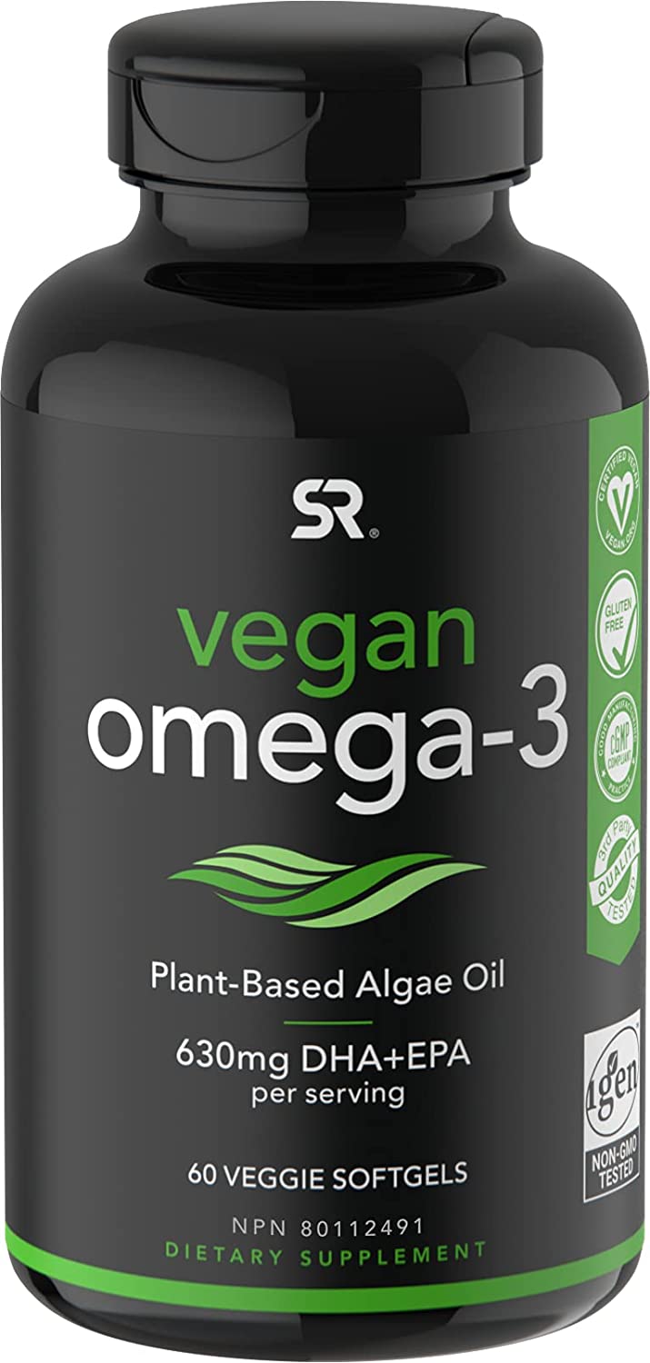 Sports Research Vegan Omega-3 Tablet - 60 Tablet