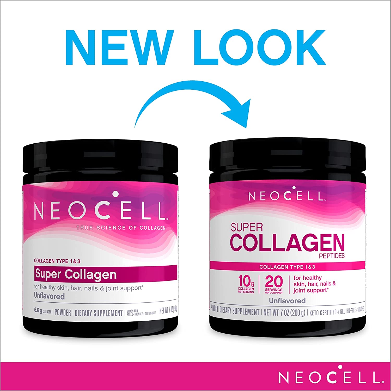 NeoCell Super Collagen Peptides Powder - 200 gr