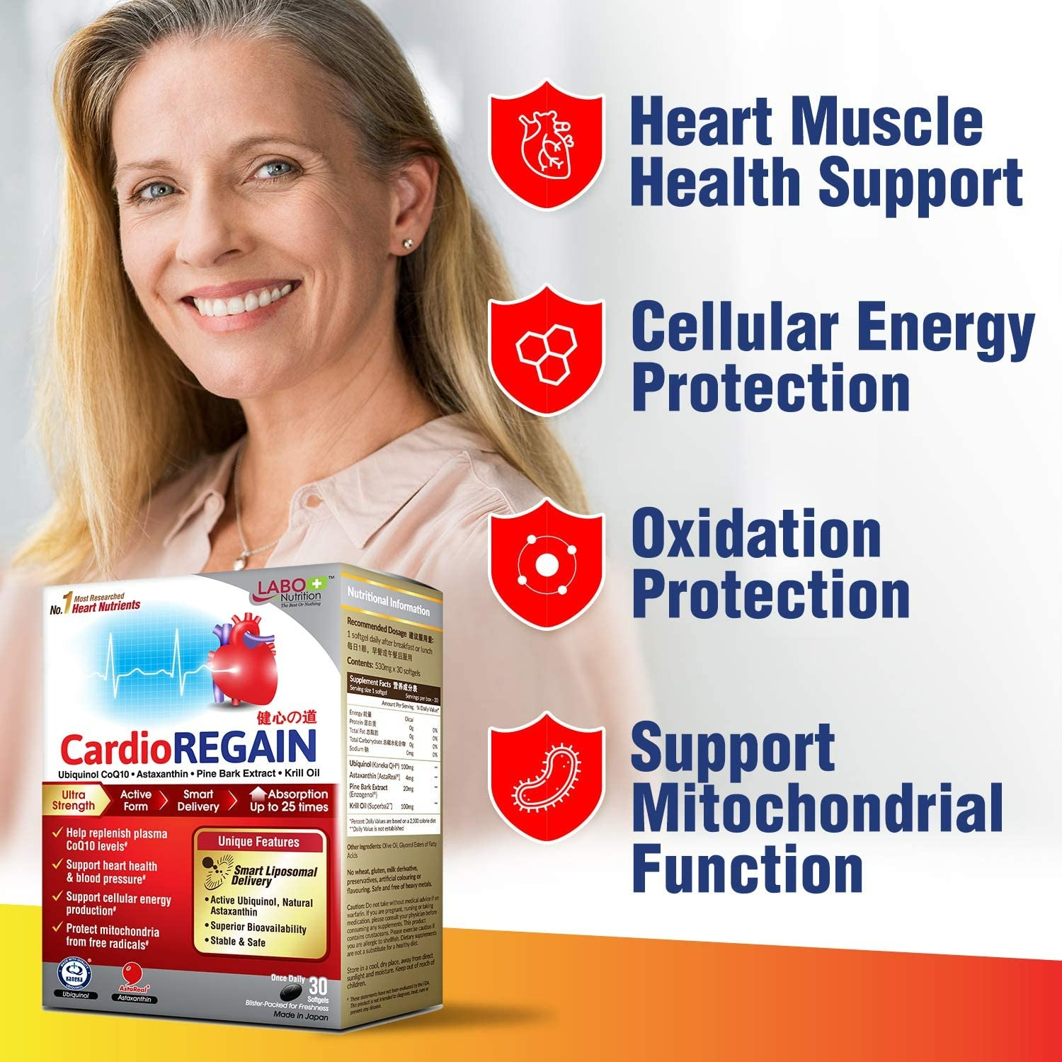 Labo Nutrition LABO Nutrition CardioREGAIN - 30 Tablet