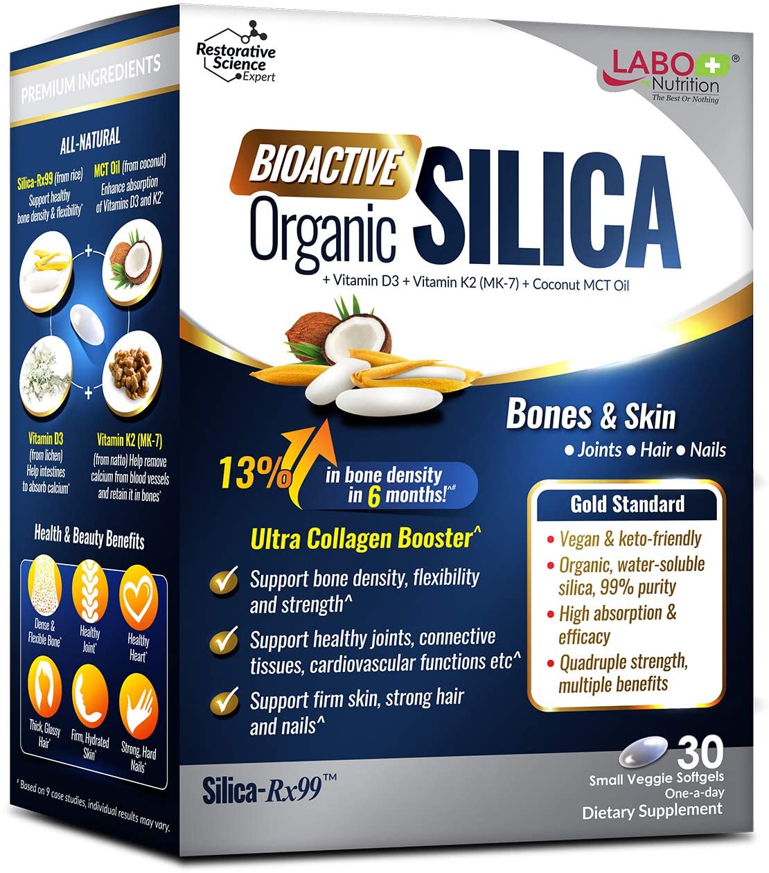 Labo Nutrition LABO Nutrition Bioactive Organic Silica - 30 Tablet