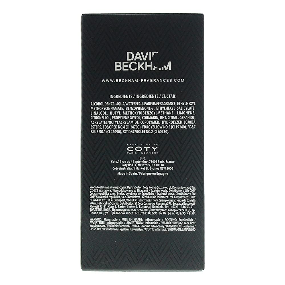 David Beckham Classic for Men  - 90 ml