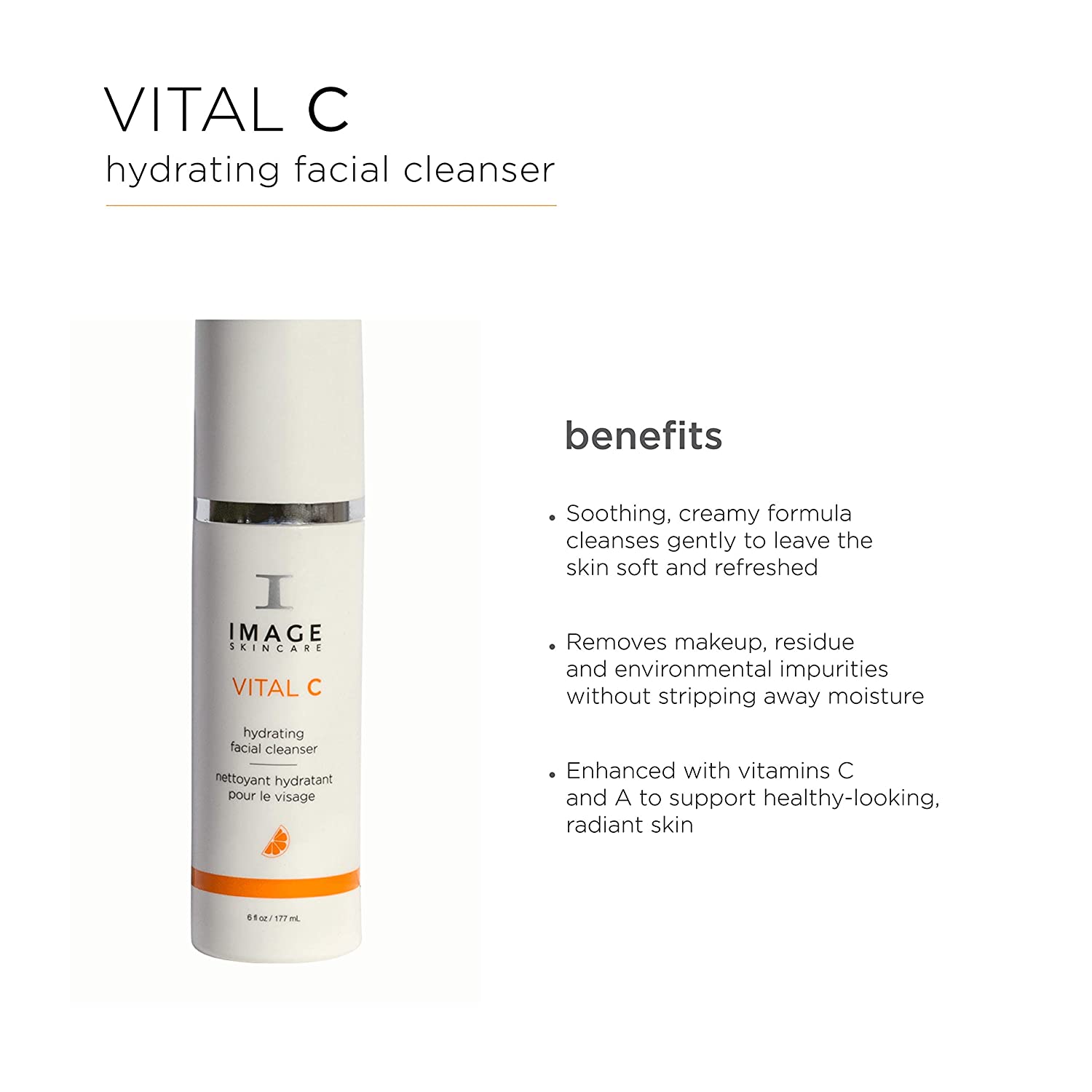 İmage Skincare Vital C Hydrating Facial Cleanser - 177 ml