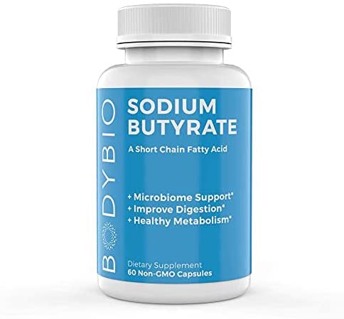 BodyBio Sodium Butyrate - 60 Tablet