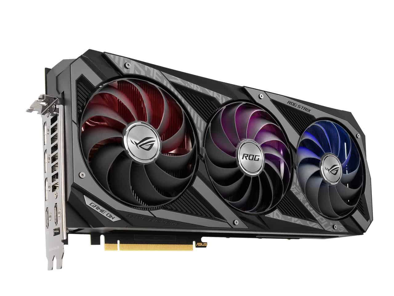 ASUS ROG Strix GeForce RTX 3090 DirectX 12 24GB 384-Bit GDDR6X PCI Express 4.0 x16 HDCP Ready SLI Support Video Card