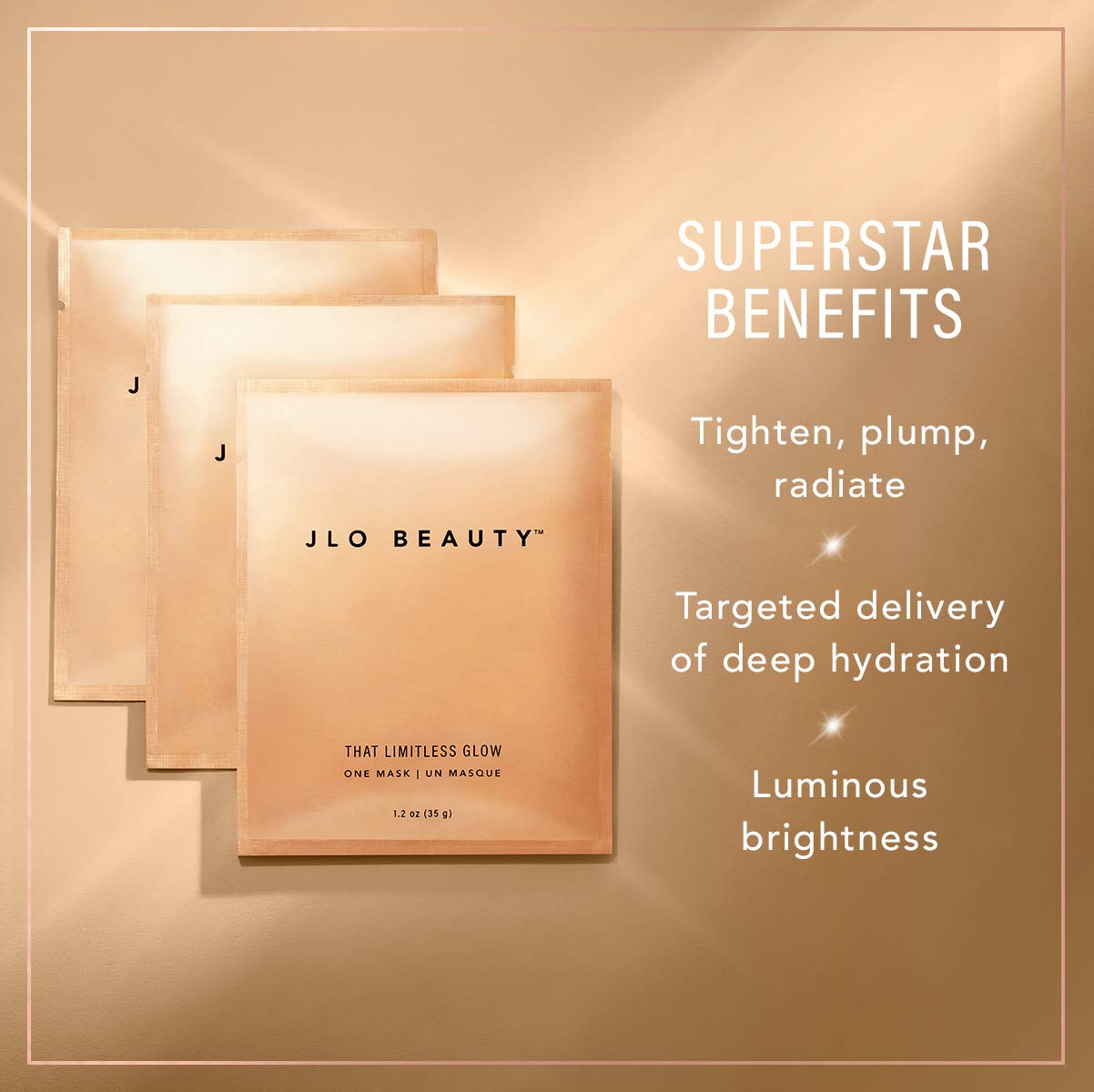 JLO BEAUTY That Limitless Glow Sheet Mask