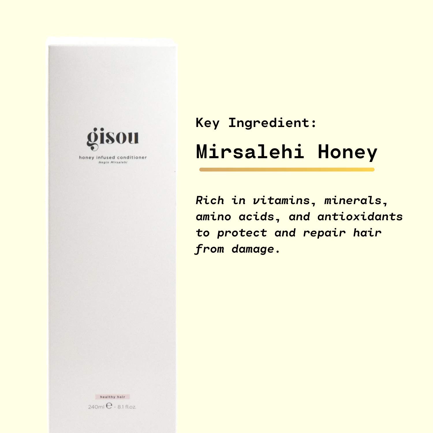 Gisou Honey Infused Hair Conditioner - 240 ml