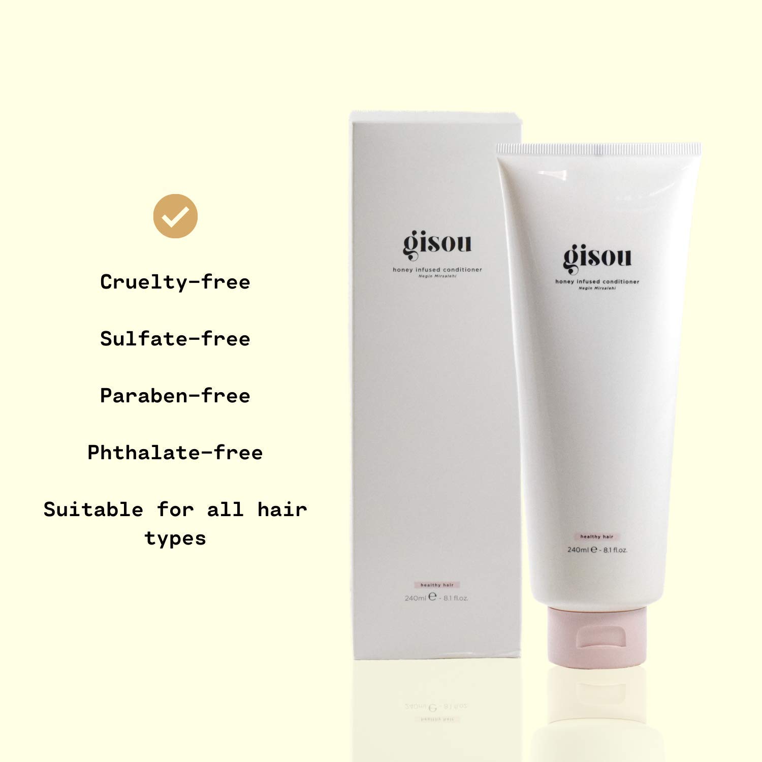 Gisou Honey Infused Hair Conditioner - 240 ml