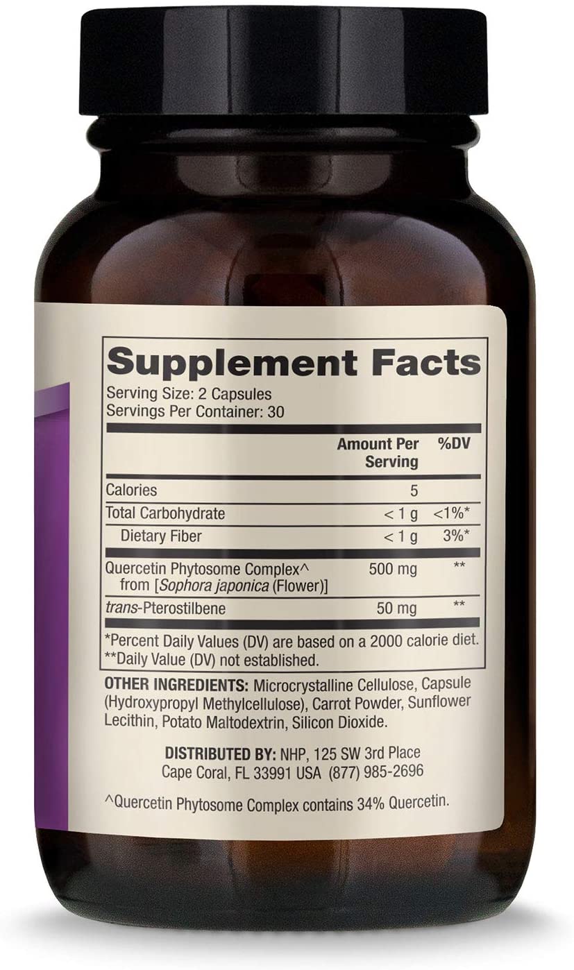 Dr. Mercola Quercetin & Pterostilbene Advanced - 60 Tablet