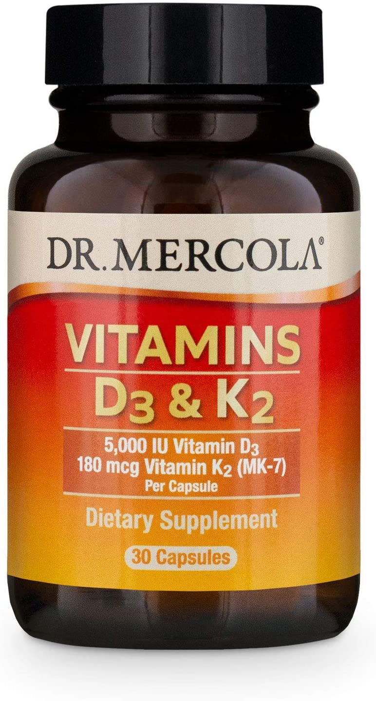 Dr. Mercola Vitamins D3 & K2 - 30 Tablet