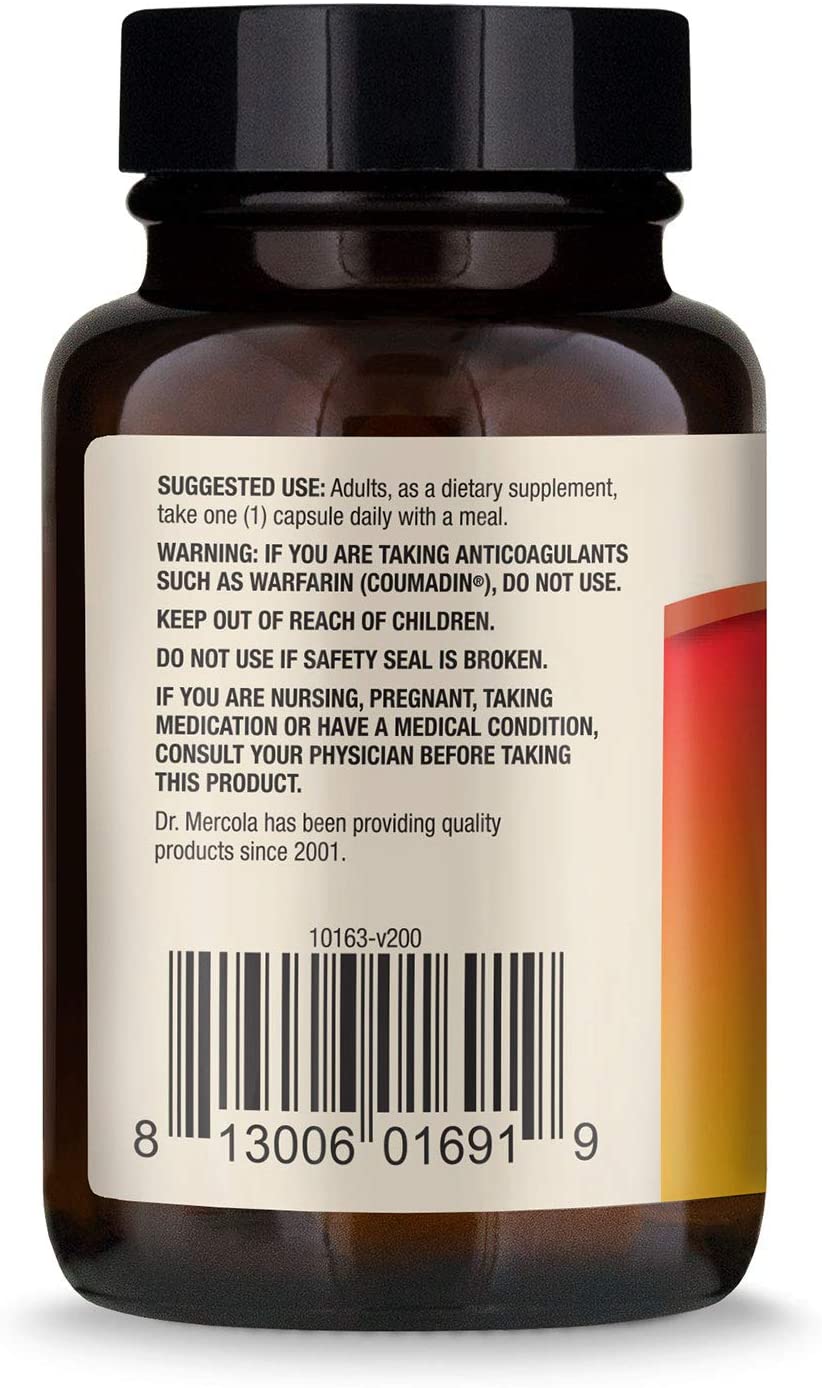 Dr. Mercola Vitamins D3 & K2 - 30 Tablet