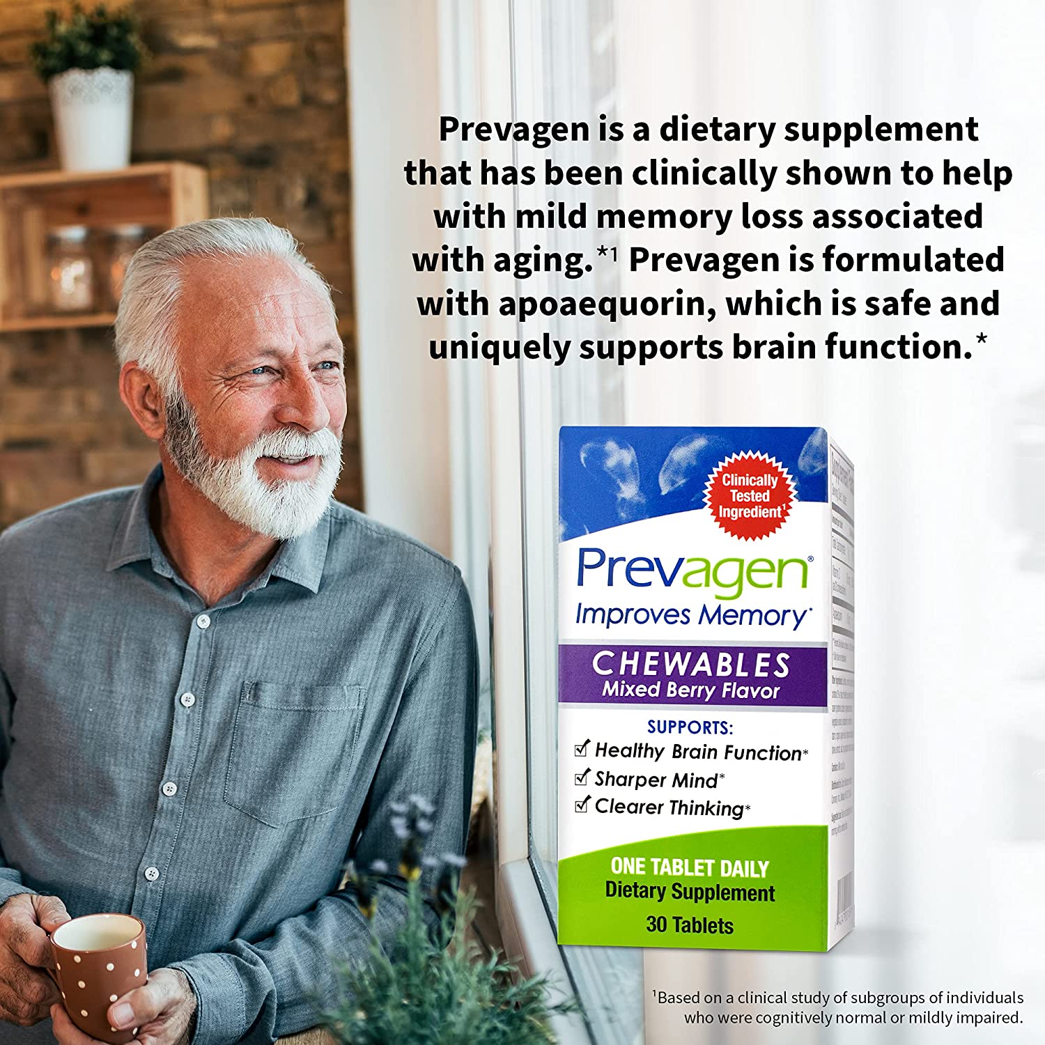 Prevagen Improves Memory - 30 Tablet