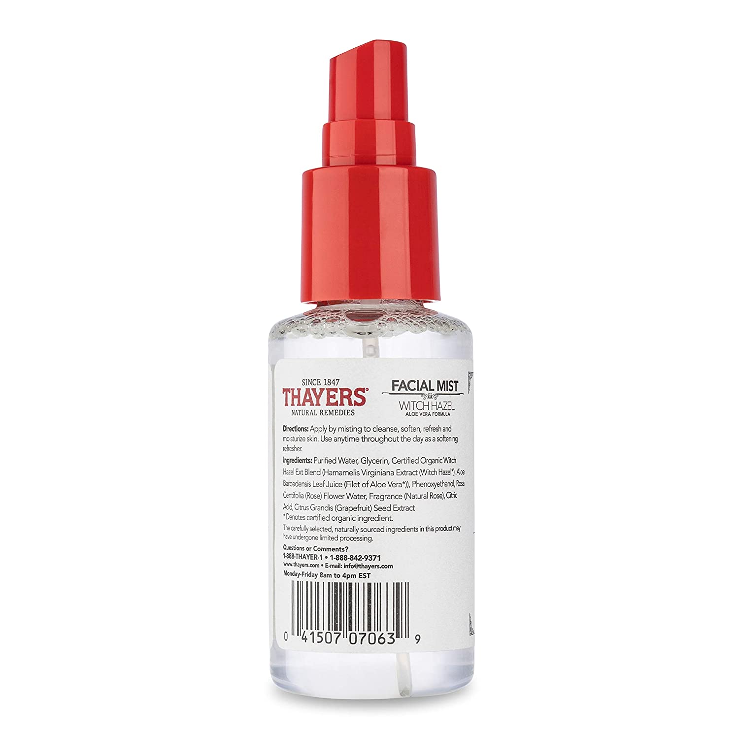 Thayers Facial Mist Toner Rose Petal - 89 ml