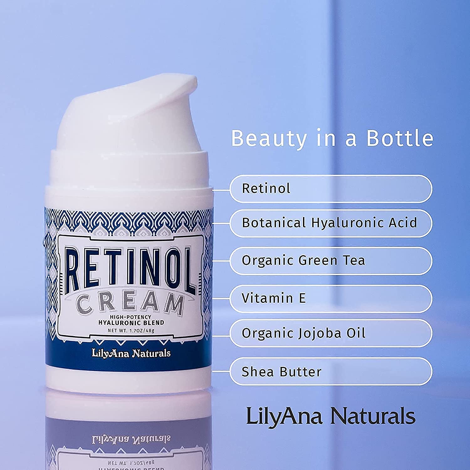 Lilyana Naturals Retinol Cream for Face - 48 g